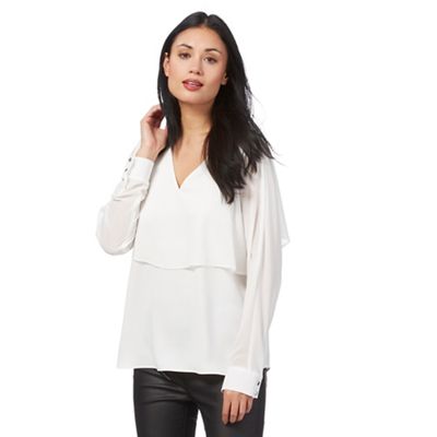 Ivory cape top